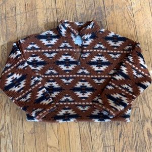 AE sherpa sweatshirt